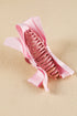 Elegant Viscose Fabric Bow Large Hair Claw Clip