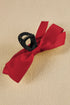 Elegant Viscose Fabric Bow Large Hair Claw Clip