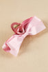 Elegant Viscose Fabric Bow Large Hair Claw Clip