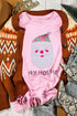 Embellished Santa Graphic Chenille Patch Pullover Sweatshirt