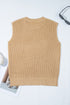 Embellished Western Horse Graphic Sleeveless Knit Top