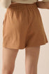Embroidered Floral Bohemian Tassel Elastic Waist Casual Shorts