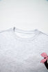 Embroidered Football Bow Back Long Sleeve Game Day Sweatshirt