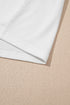 Embroidered Hollow Out Short Sleeve Round Neck Stretch Top