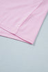 Embroidered Patchwork Applique Bow Detail Relaxed Tee