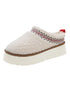 Embroidered Sherpa Plush Thick Sole Bootie Slippers