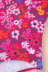 Empire Waist Ditsy Floral Print Swim Dress
