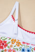 Empire Waist Ditsy Floral Print Swim Dress