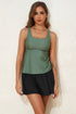 Empire Waist Ruched Side Tie Tankini Set