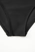 Empire Waist Ruched Side Tie Tankini Set