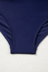 Empire Waist Ruched Side Tie Tankini Set