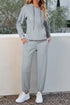 Essential Drawstring Kangaroo Pocket Long Sleeve Hoodie