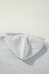 Essential Drawstring Kangaroo Pocket Long Sleeve Hoodie