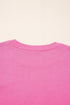 Essential Drop Shoulder Crew Neck Pullover Sweatshirt