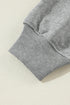 Essential Drop Shoulder Crew Neck Pullover Sweatshirt