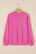 Essential Drop Shoulder Crew Neck Pullover Sweatshirt