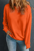 Essential Drop Shoulder Crew Neck Pullover Sweatshirt