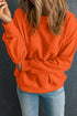 Essential Drop Shoulder Crew Neck Pullover Sweatshirt