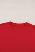 Essential Drop Shoulder Crew Neck Pullover Sweatshirt