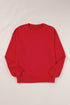 Essential Drop Shoulder Crew Neck Pullover Sweatshirt