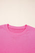 Essential Drop Shoulder Crew Neck Pullover Sweatshirt