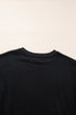 Essential Relaxed Fit Ribbed Trim Pullover Sweatshirt