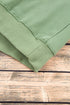 Essential Relaxed Fit Ribbed Trim Pullover Sweatshirt