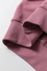 Essential Relaxed Fit Ribbed Trim Pullover Sweatshirt
