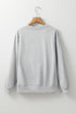 Essential Relaxed Fit Ribbed Trim Pullover Sweatshirt