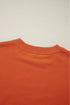 Essential Relaxed Fit Ribbed Trim Pullover Sweatshirt