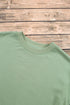Essential Relaxed Fit Ribbed Trim Pullover Sweatshirt