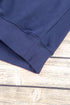 Essential Relaxed Fit Ribbed Trim Pullover Sweatshirt