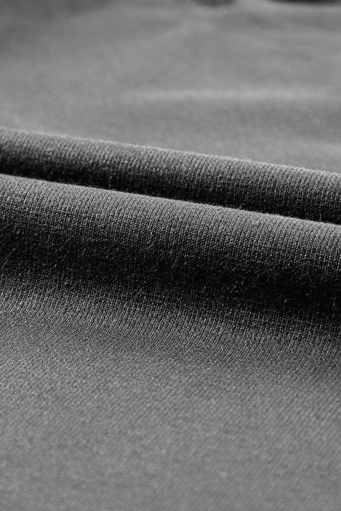 Essential Round Neck Three Quarter Sleeve Stretch Top