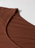 Essential Scoop Neck Cap Sleeve Fitted Jersey Top