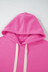 Essential Wide Cord Cropped Pullover Hoodie