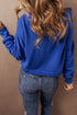 Essential Wide Cord Cropped Pullover Hoodie