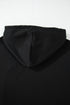 Essential Wide Cord Cropped Pullover Hoodie