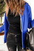 Essential Zip Front Drawstring Pocketed Hoodie