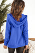 Essential Zip Front Drawstring Pocketed Hoodie