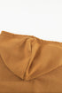 Essential Zip Front Drawstring Pocketed Hoodie
