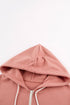 Essential Zip Front Drawstring Pocketed Hoodie