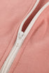 Essential Zip Front Drawstring Pocketed Hoodie