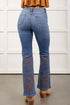Everyday Easy Ashleigh Embroidered Flare Leg Jeans
