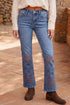 Everyday Easy Ashleigh Embroidered Flare Leg Jeans