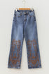 Everyday Easy Ashleigh Embroidered Flare Leg Jeans