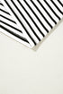 Everyday Striped Knit Contrast Pocket Tee