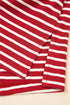 Everyday Striped Knit Contrast Pocket Tee