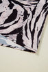 Exclusive Abstract Print Open Back Bohemian Loose Maxi Dress