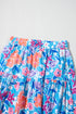 Exclusive Bohemian Floral High Waist Split Wrap Maxi Skirt