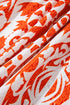 Exclusive Bohemian Paisley Print Long Sleeve A Line Maxi Dress